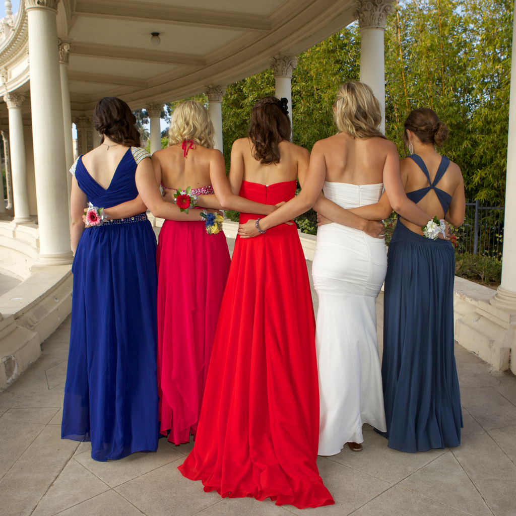 how to spice up a plain prom dress