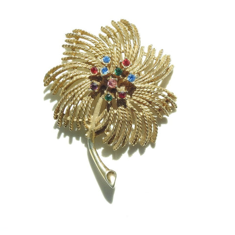 Sarah Coventry Jewelry Brooch