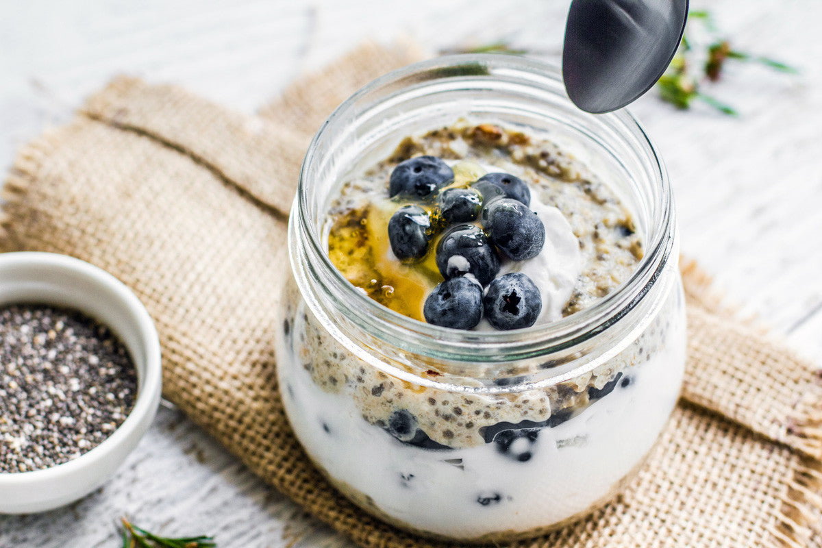 Nettle Berry Overnight Oats recipe