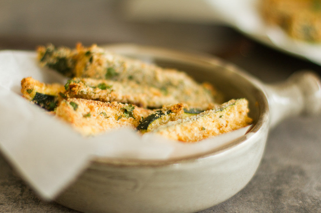 baked zucchini chips recipe