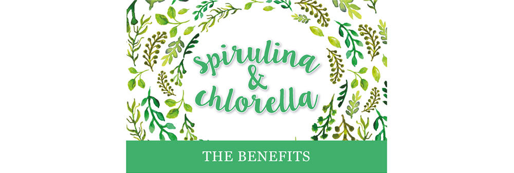 Benefits of spirulina and chlorella