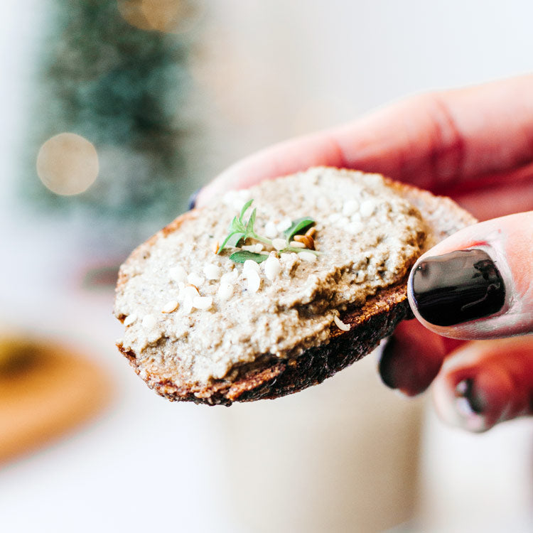 keto vegan mushroom hemp pate recipe