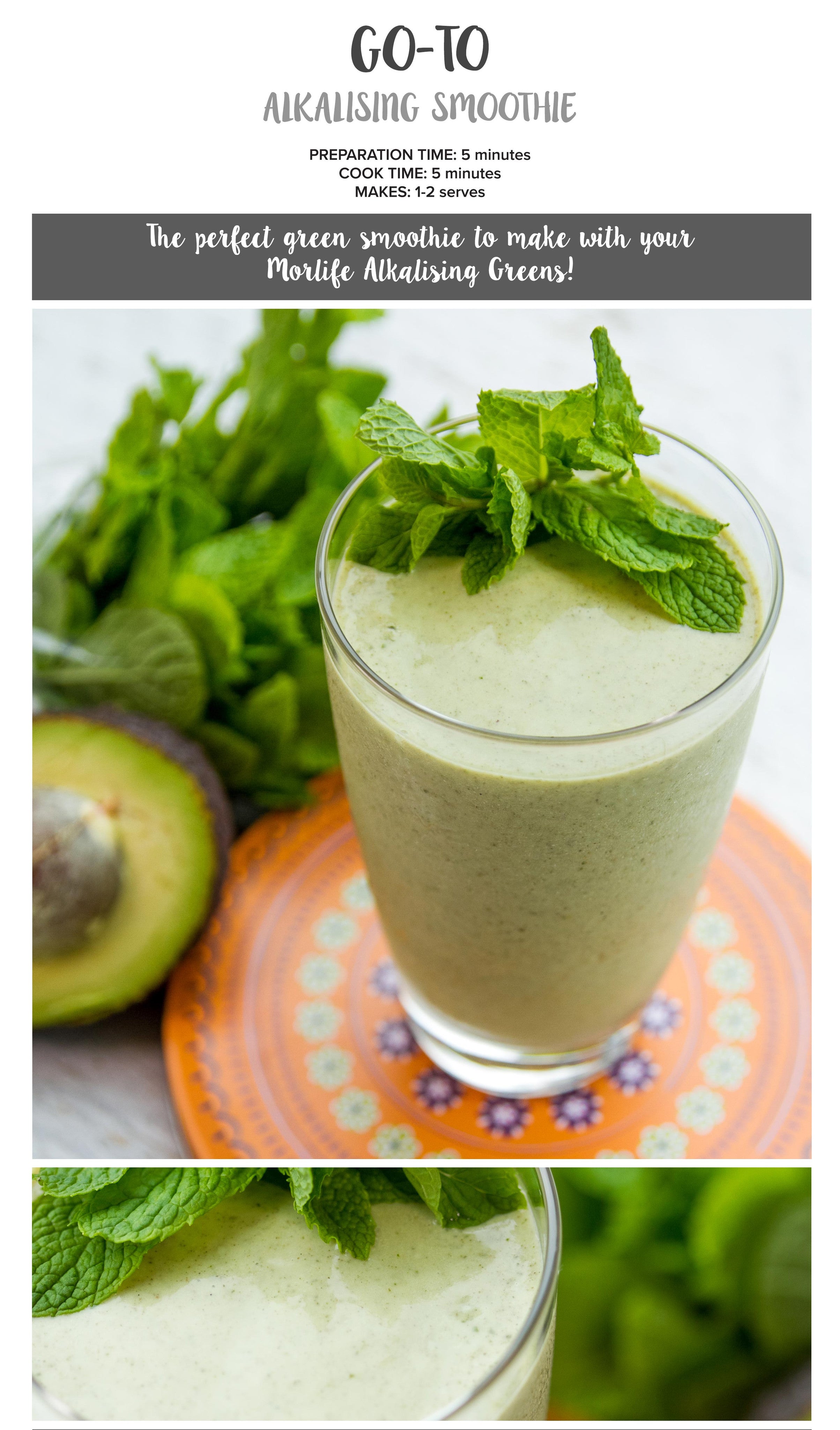 alkalising smoothie recipe