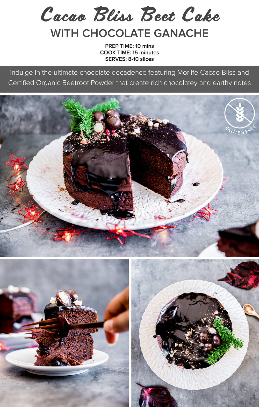 Cacao bliss beet cake