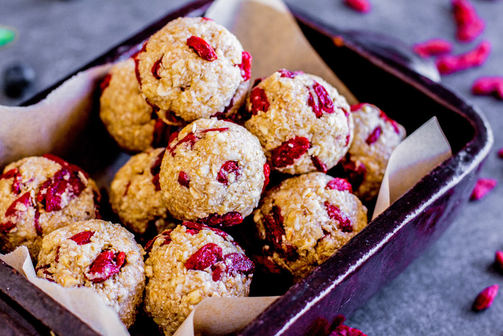 5 ingredient goji berry bliss balls