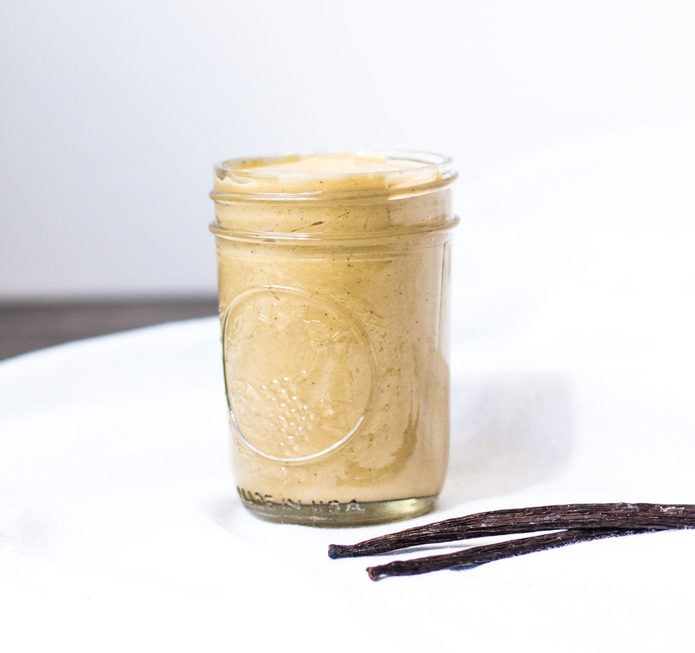 easy vanilla protein vegan custard recipe