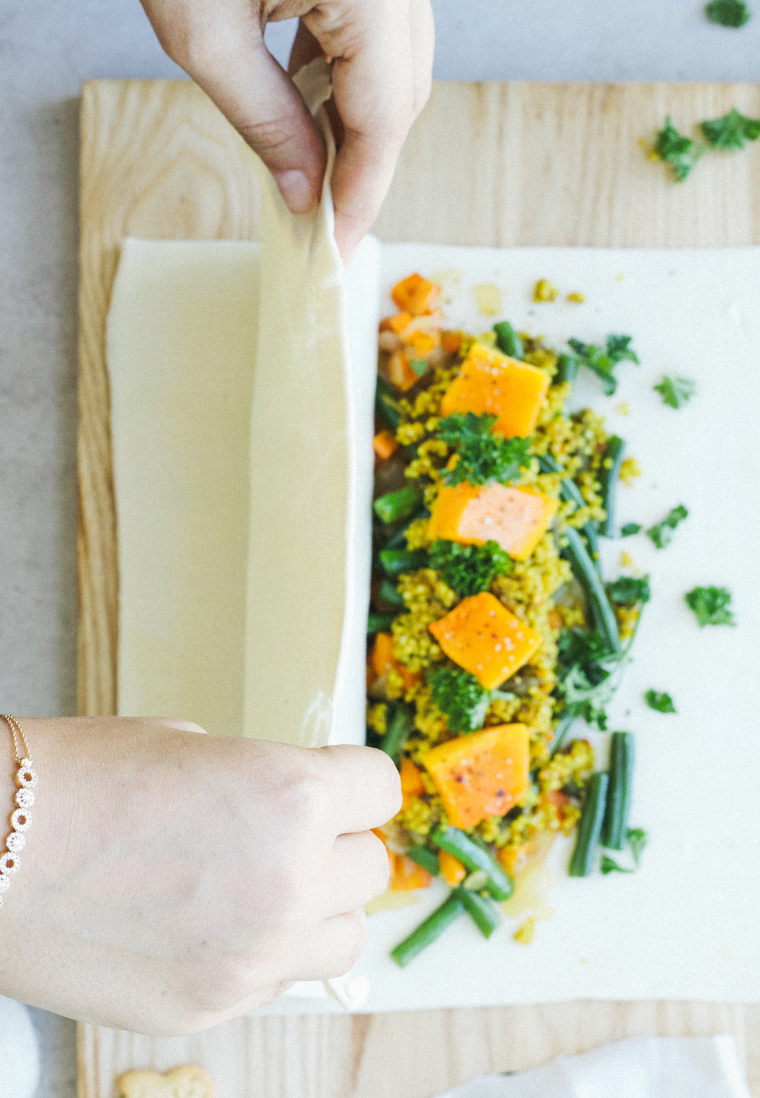 quinoa vegetable vegan wellington