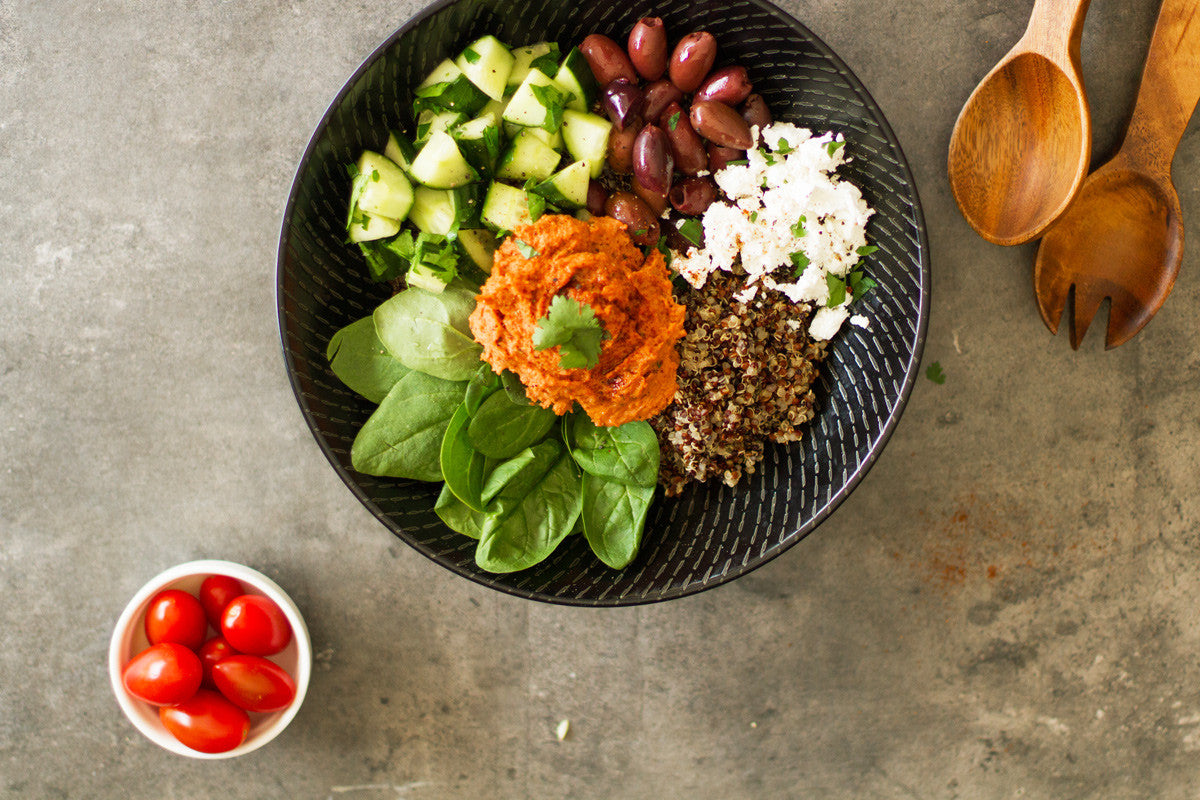 Smokey BBQ Hummus Quinoa Bowl Recipe – Morlife AUS