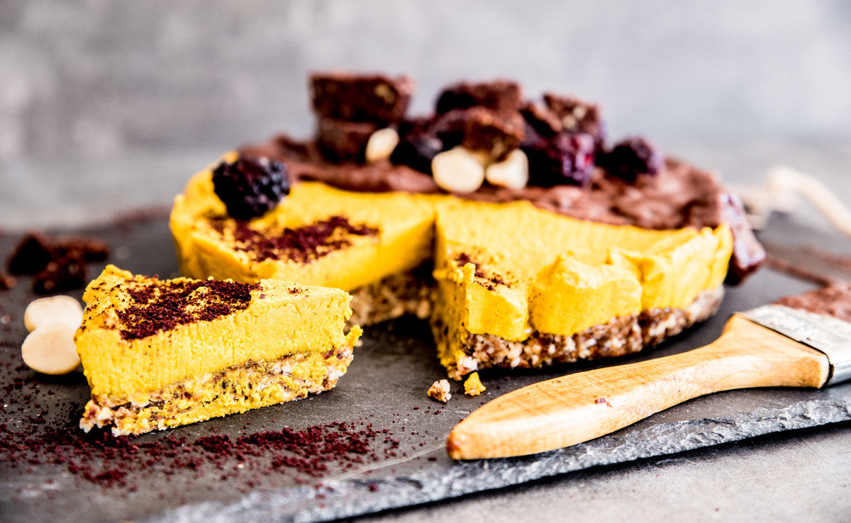 raw turmeric acai cheesecake recipe