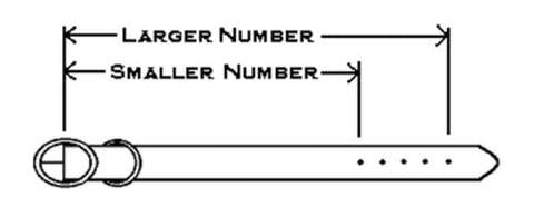 Puchi collar sizing