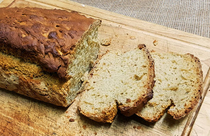Yeast free Spelt Bread made with Bio-Oz e3 Spelt® Wholemeal Flour