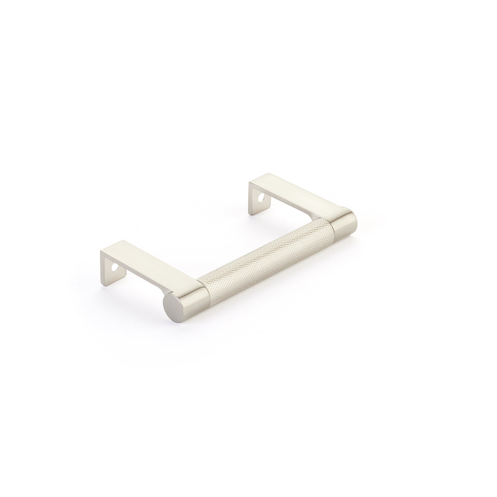 Brass Solid Texture Knurled Drawer Pulls and Knobs in Satin
