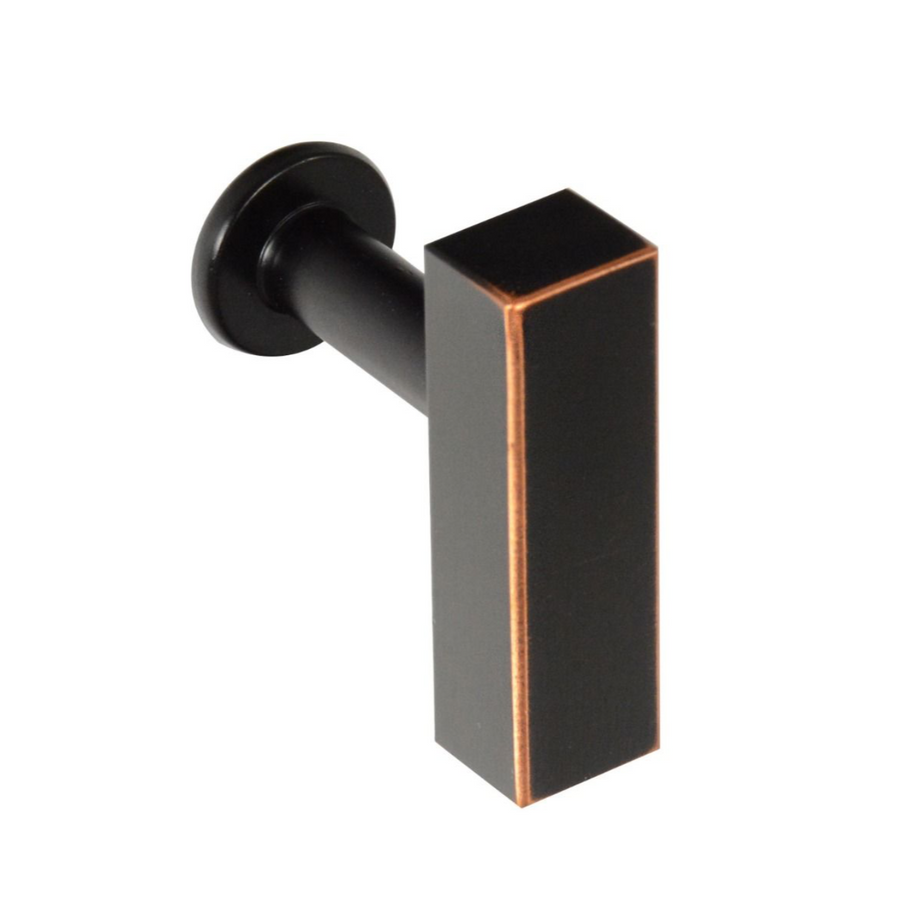 Modern Matte Black Beam Drawer Handles and Cabinet Knob