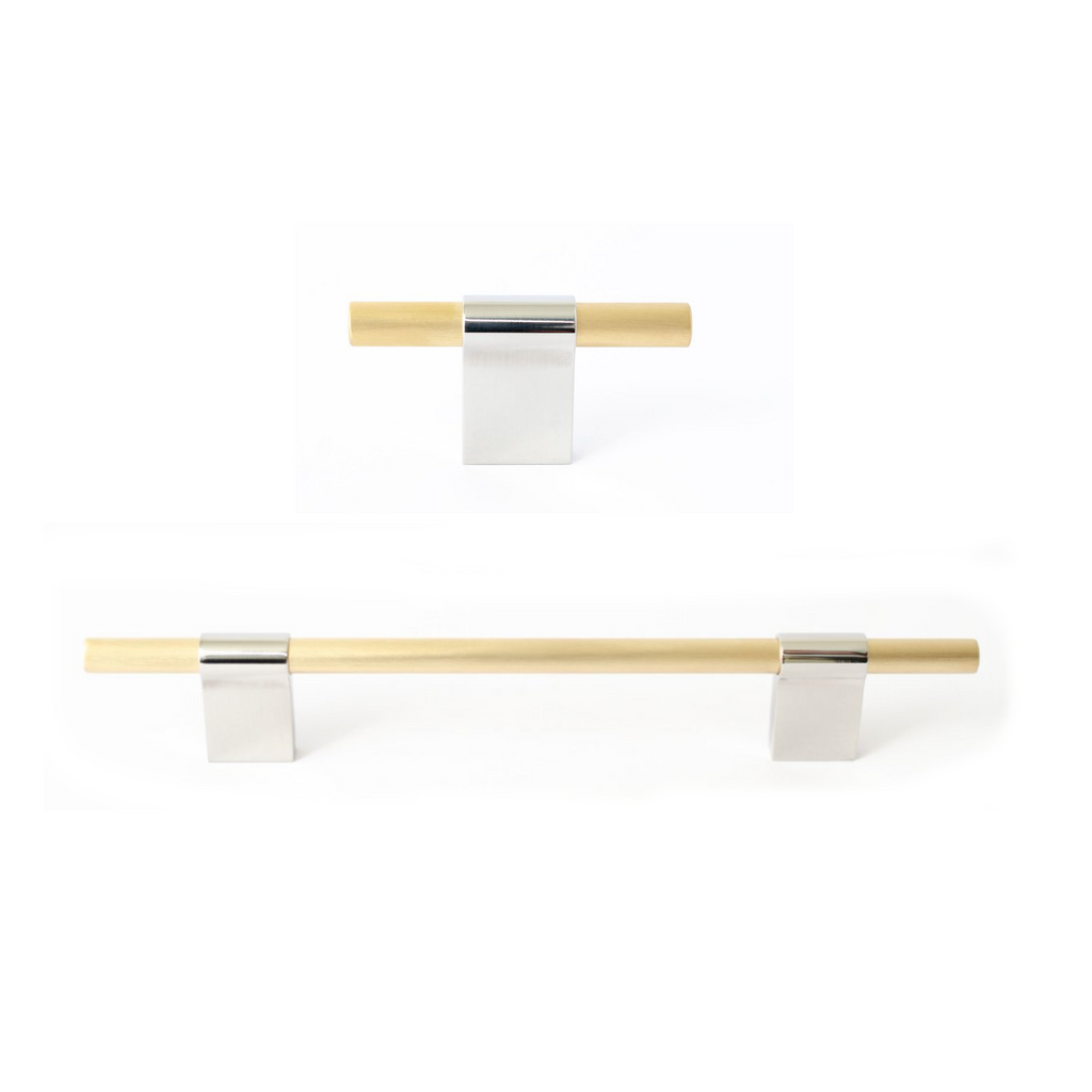 Brass T Bar Knob Brushed Gold Kitchen Cabinet Pulls Handles Dresser Pulls  Brushed Nickel Drawer Pulls Cupboard Door Handles LBFEEL Hardware -   Canada