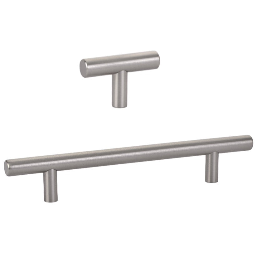 T-Bar Geo Cabinet Knobs and Drawer Pulls in Champagne Bronze – Forge  Hardware Studio