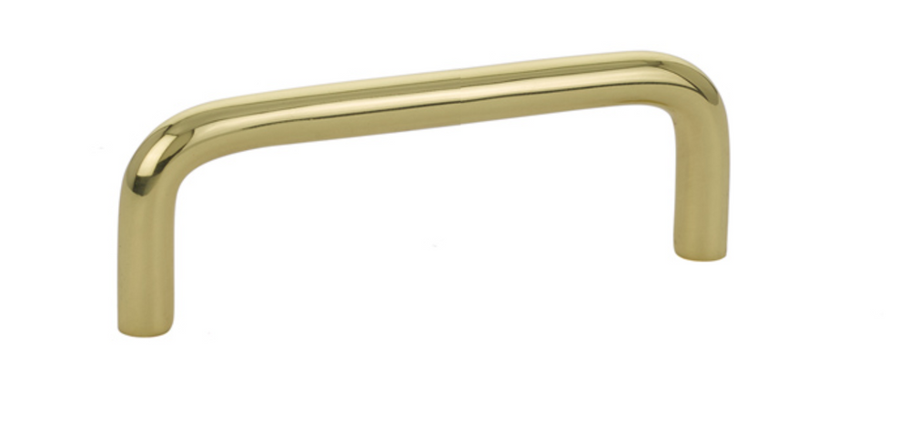 unlacquered brass drawer pulls