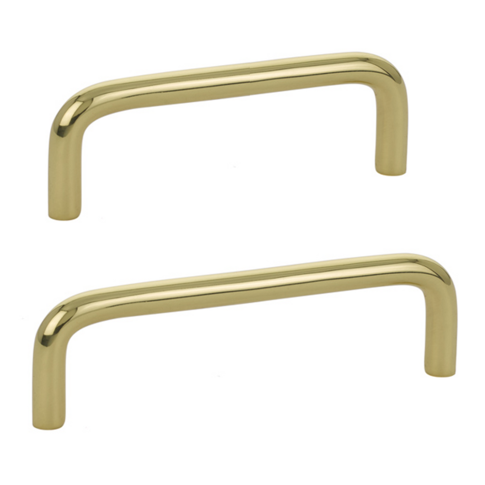 3.5 brass drawer pulls