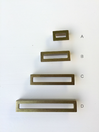 k1099 brass drawer pulls