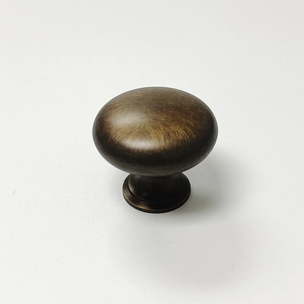 Ardell Brass Round Cabinet Knob