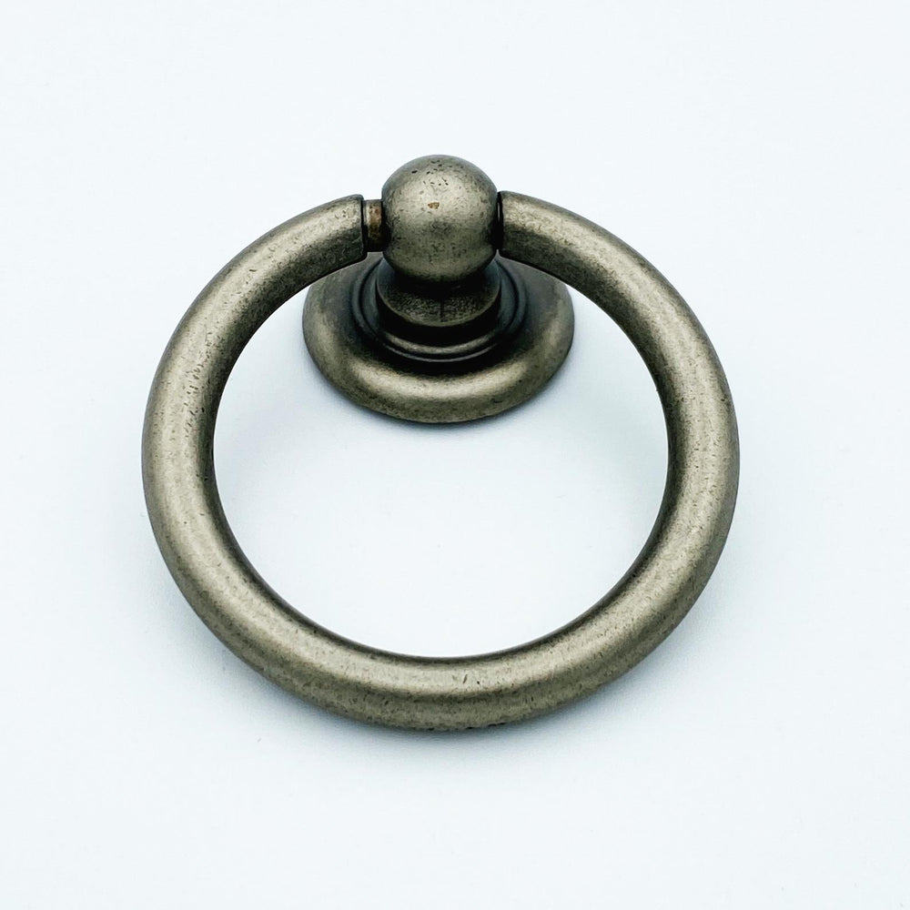Plain Antique Silver Ring Pulls Hardware Pull Drawer Pull