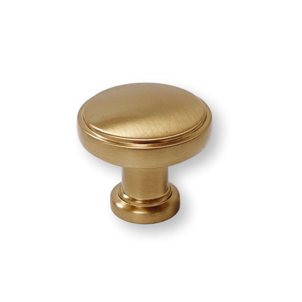 Round Emma Champagne Bronze Cabinet Knob – Forge Hardware Studio