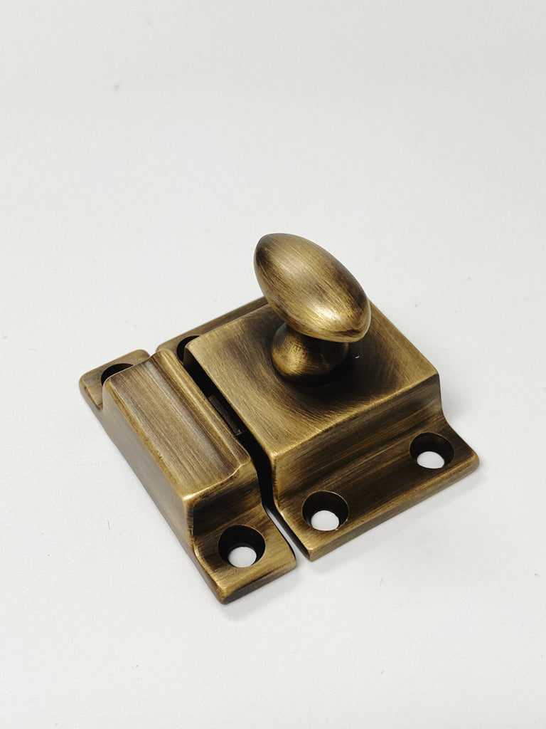 Eloise Antique Brass Kitchen Cabinet Hinge – Forge Hardware Studio