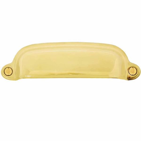 Unlacquered Brass Eloise Cabinet Cup Drawer Pull Kitchen