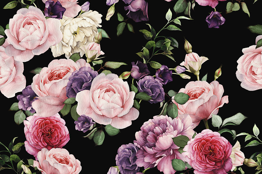 vintage flower wallpaper