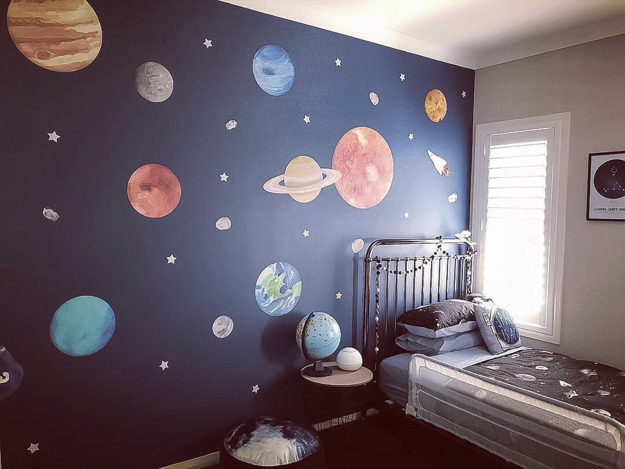 Planets Wall Decal Set – Ginger Monkey