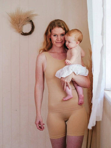 Bubba Bump Postpartum Support Shorts and Tank
