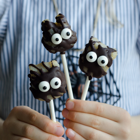 Healthy Halloween Pops