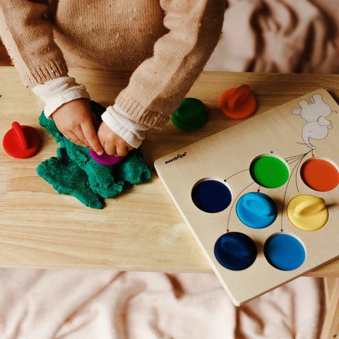 BALLOON PUZZLE AND COLOUR SORTER