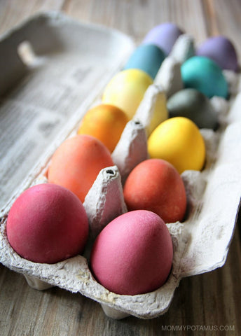 Dye Easter Eggs Naturally