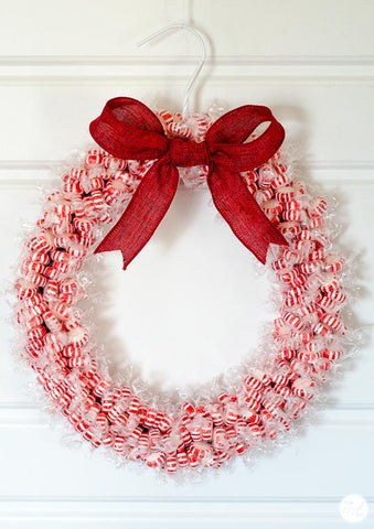 Make a Christmas Lolly Wreath