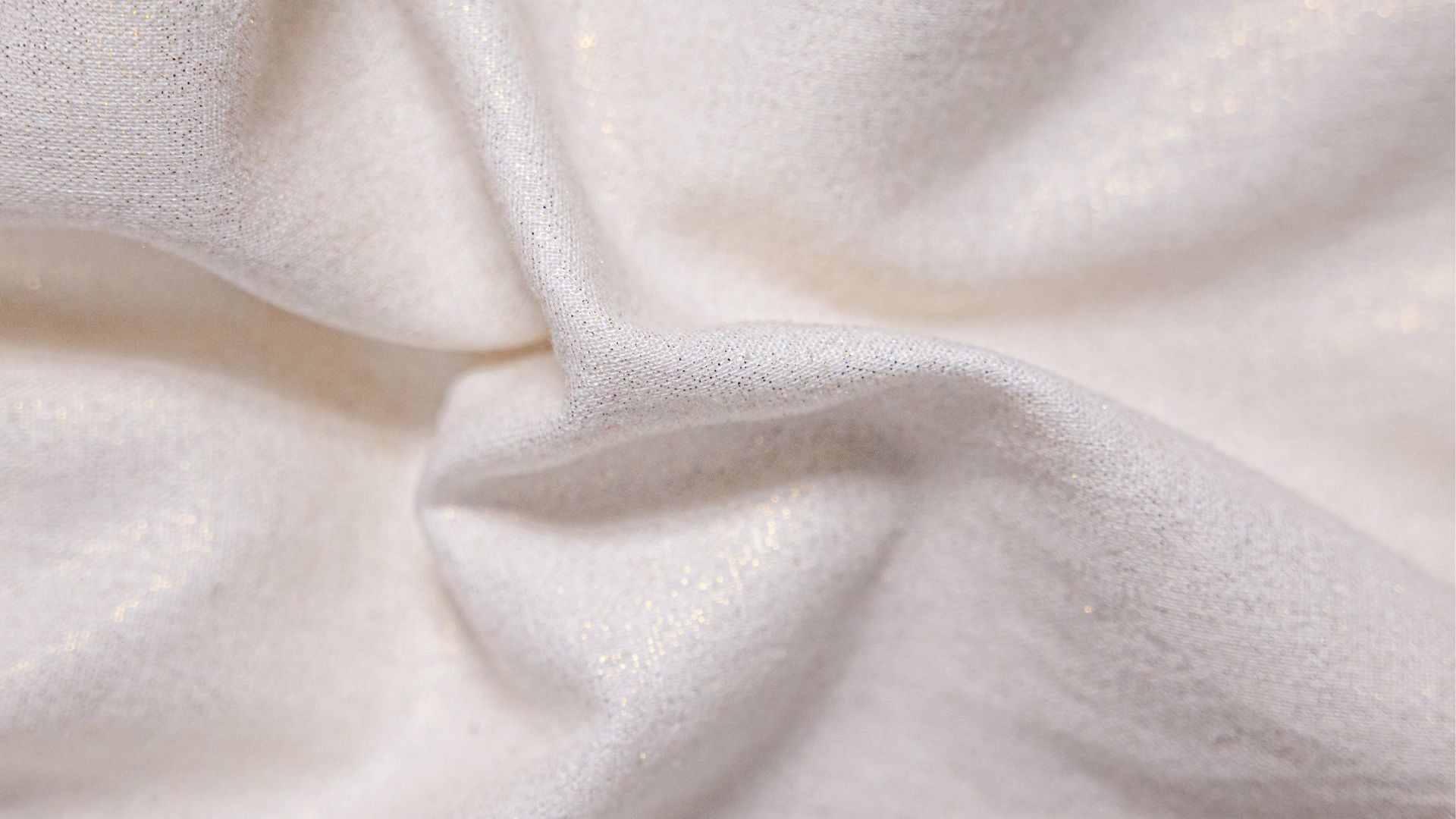 beige sparkly linen deadstock fabric sample