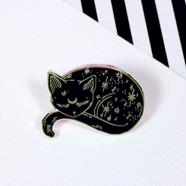 Mystical Cat Enamel Pin - punkypins product image