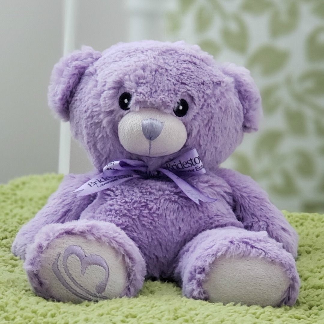 lavender teddy bear heat pack