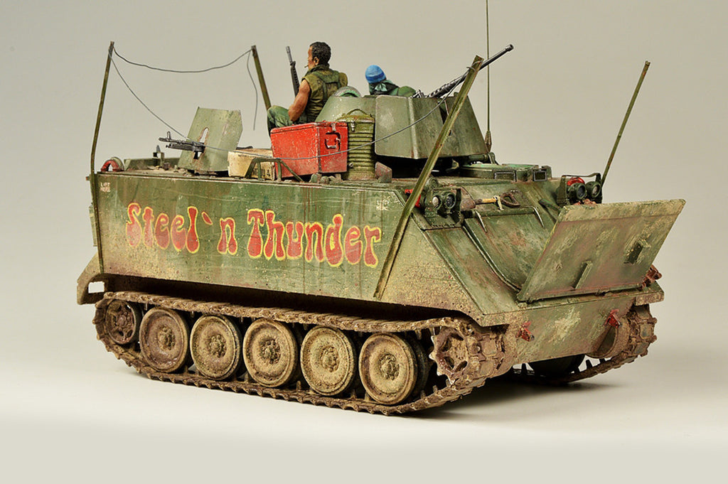 М 113. М113 ACAV. M113 Вьетнам. БТР m113a1 (Italeri #276. Tamiya Vietnam 1.35.