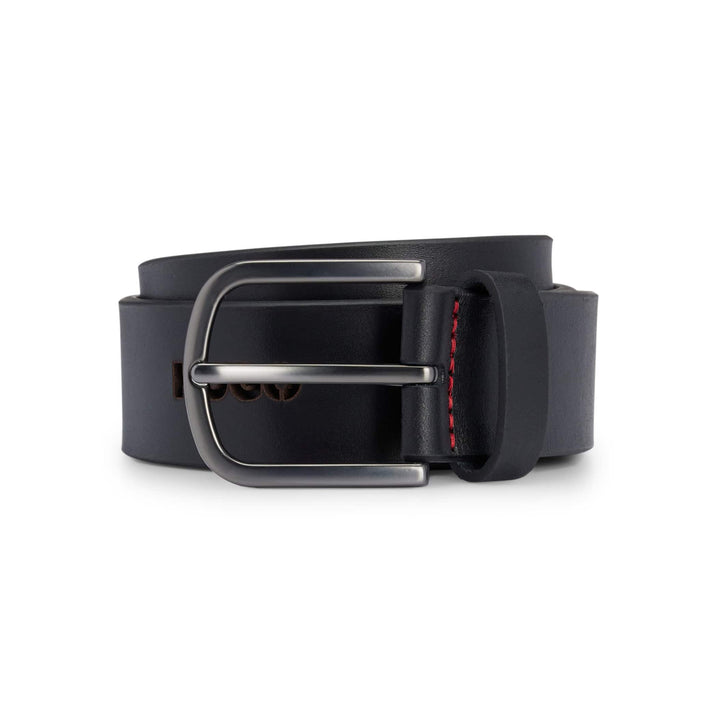 HUGO Gellot Leather Belt Black