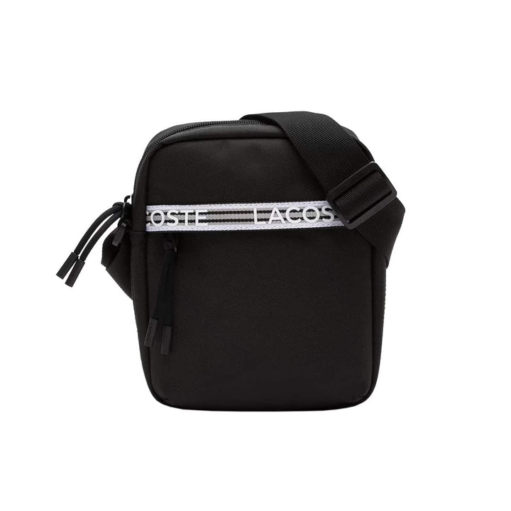 Lacoste Vertical Cross Body Bag - Black - NH2012NE-991 CROSS BAG