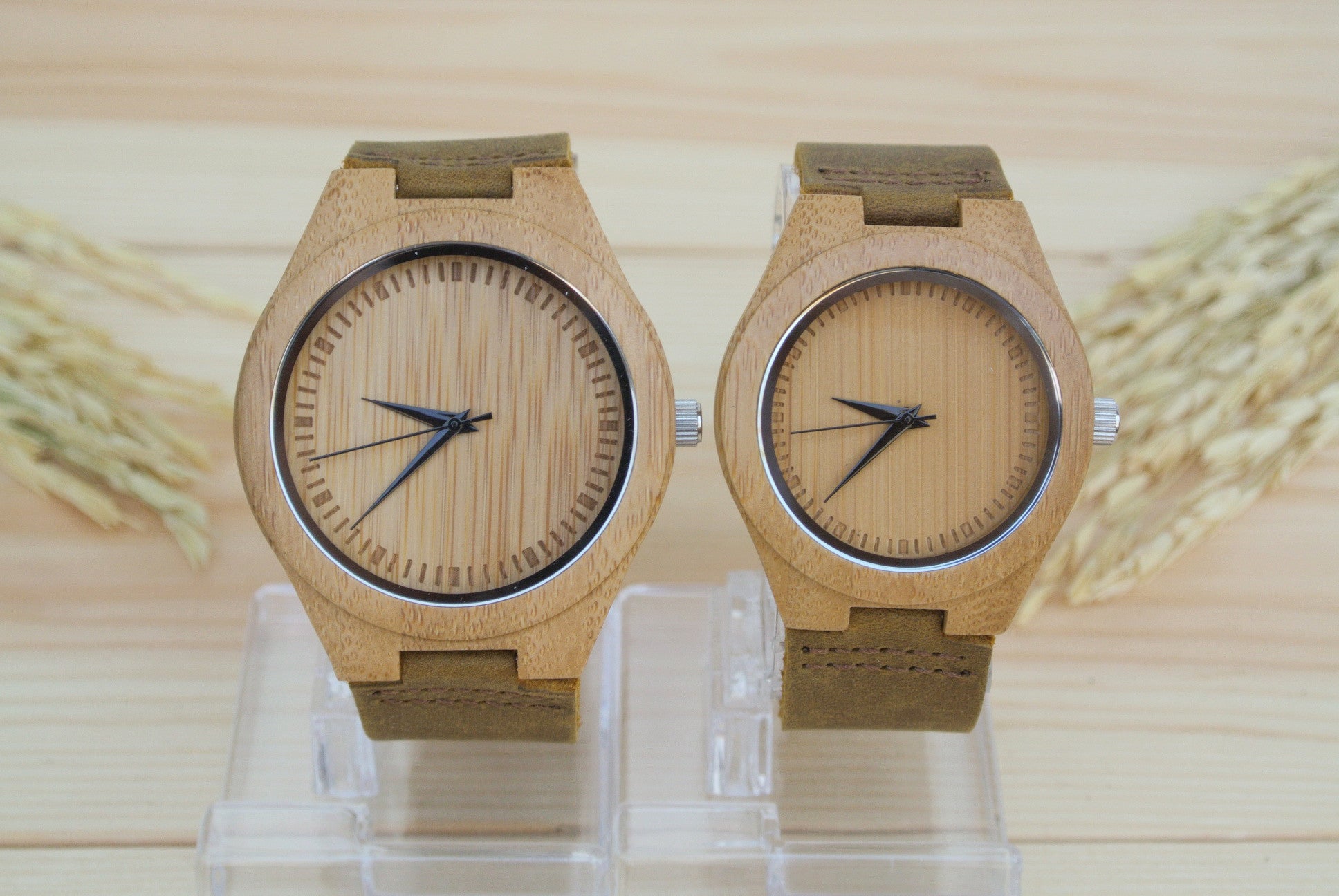 Couples Bamboo Wooden Watches