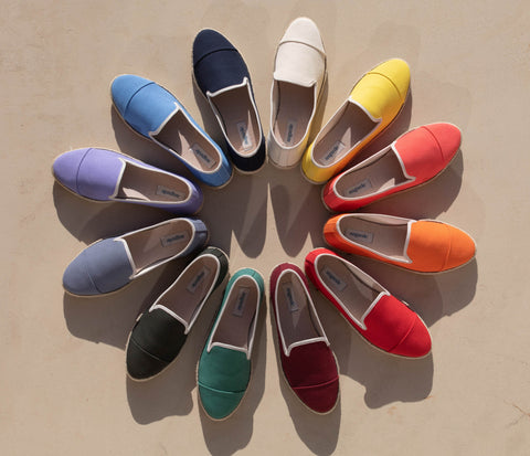angarde colorful espadrilles