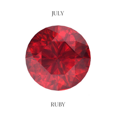 July birthstone ruby