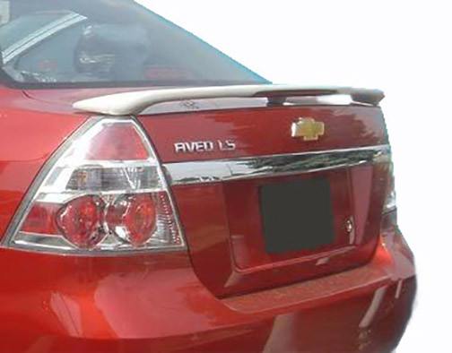 Chevrolet Aveo Sedan Custom Post Lighted Spoiler (2007-2011) ON BACK O