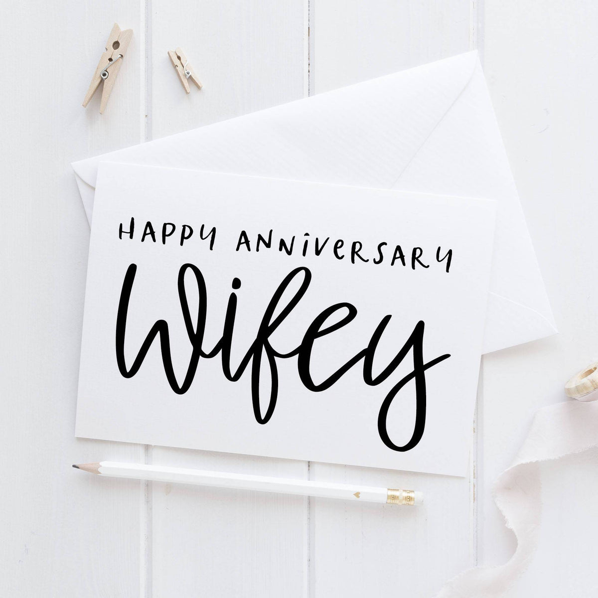 Wife Anniversary Card Wifey Anniversary Card Anniversary Card Wife Heres To Us 2035