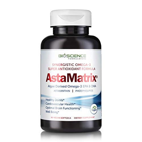 AstaMatrix Vegan Omega-3 Supplement With Phospholipids and Antioxidants - Neural Balance product image