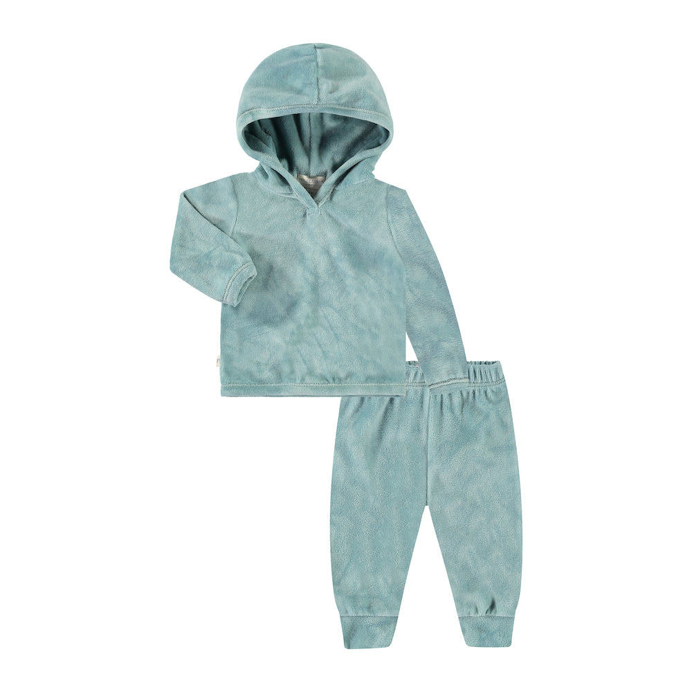 Tie Dye Loungewear Set for Toddlers & Kids | PAIGELAUREN 5 / Green