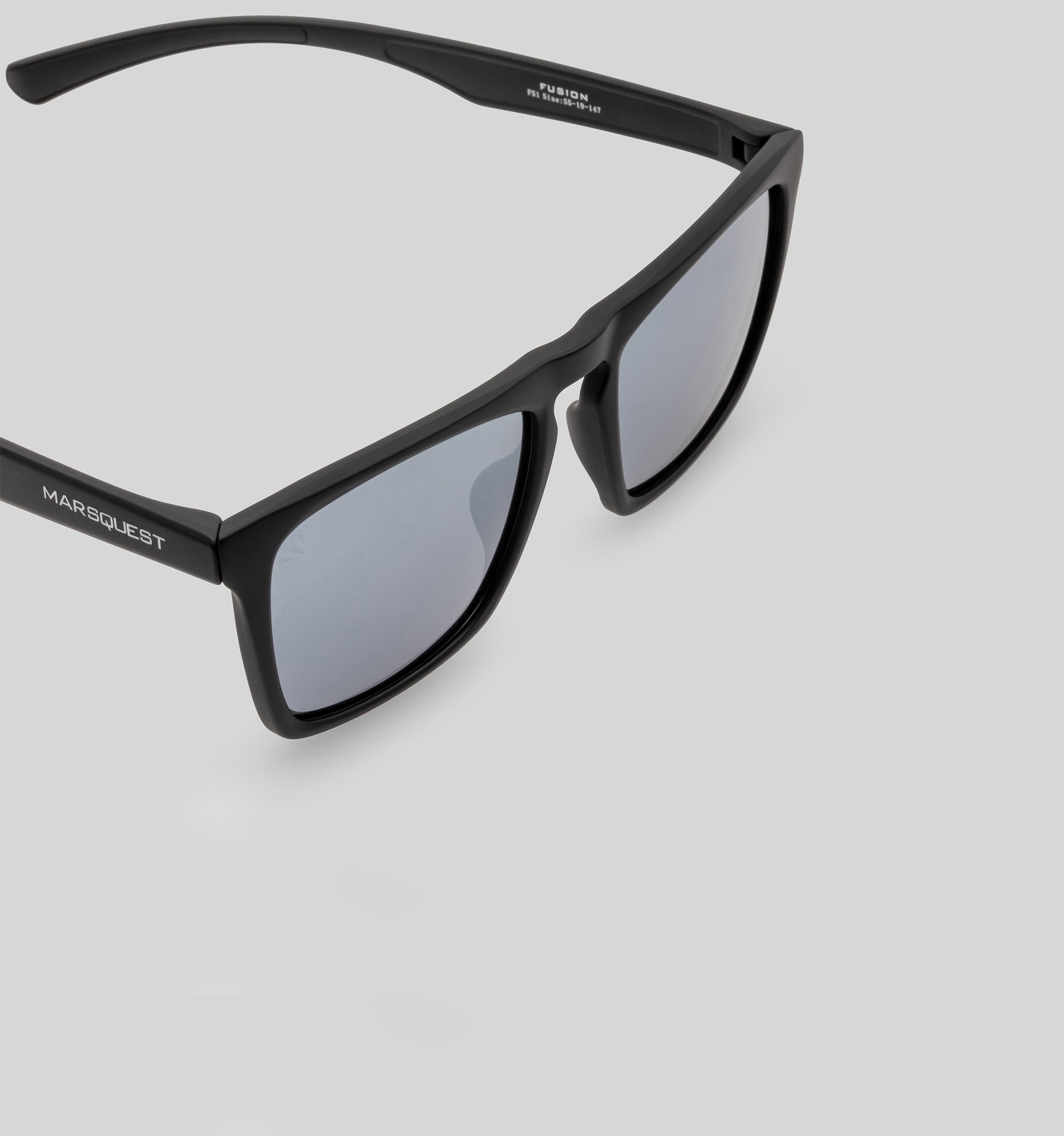Fusion - Polarized Square Sunglasses for Men & Women | MarsQuest