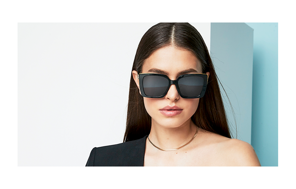 Scutum - Oversized Designer Square Sunglasses for Men & Women | MarsQuest