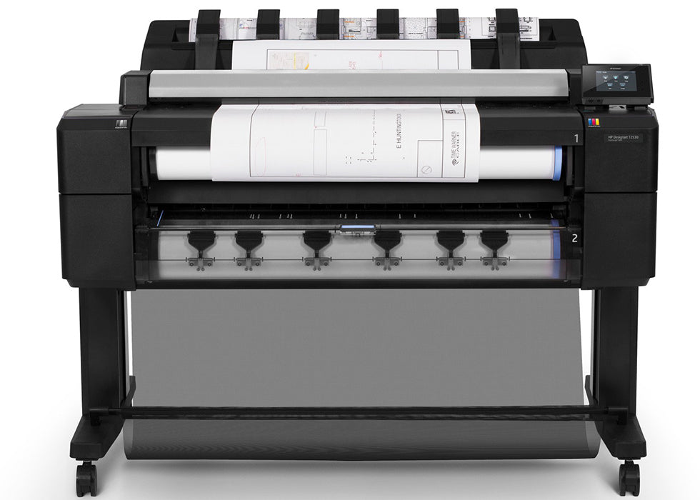 Onverbiddelijk Specialiteit Uitstroom HP DesignJet T2500 36-inch Color Inkjet Wide Format Printer Scanner – ABD  Office Solutions, Inc.